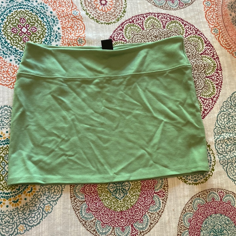Urban Outfitters green mini skirt size medium